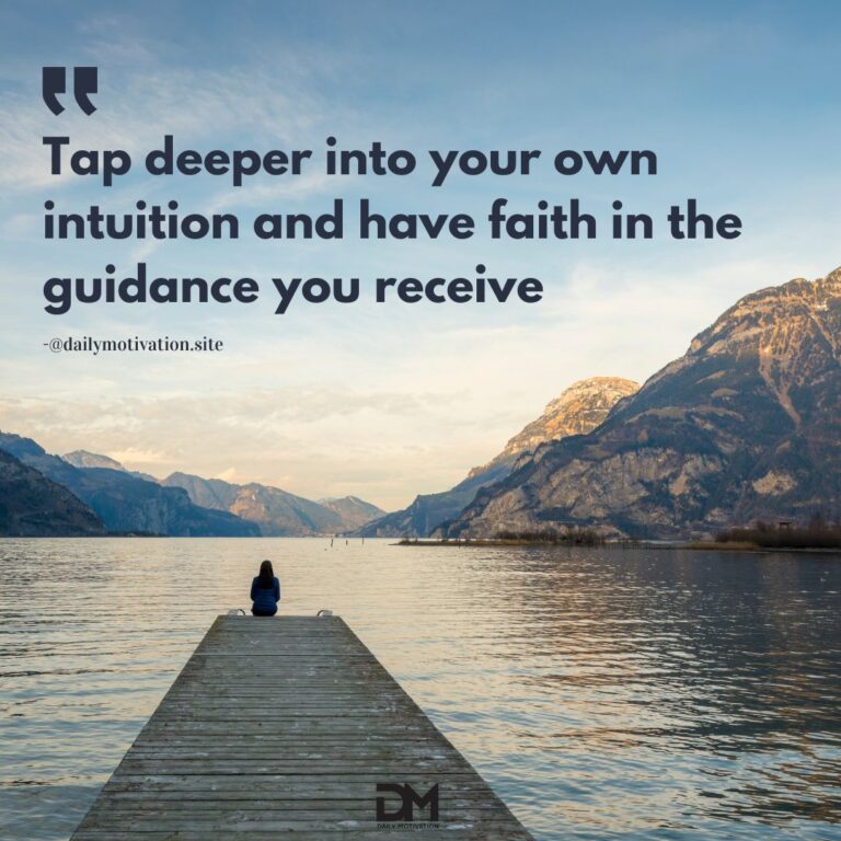 Tap deeper into your own intuition and have faith in the guidance you receive.