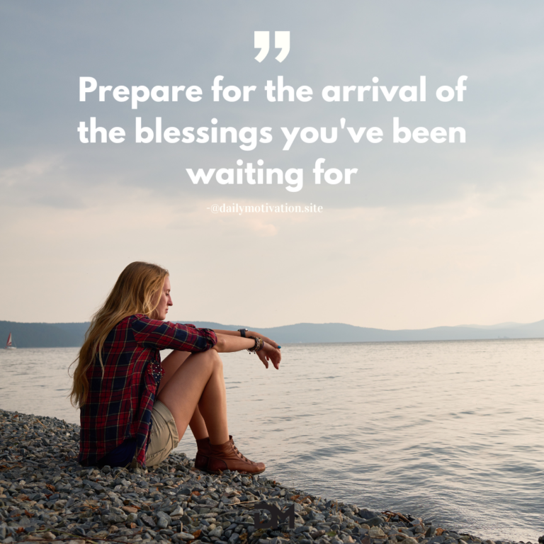 Prepare for the arrival of the blessings you've been waiting for.
