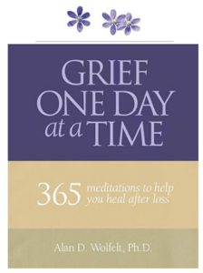 Cover of Grief One Day at a Time by Dr. Alan Wolfelt