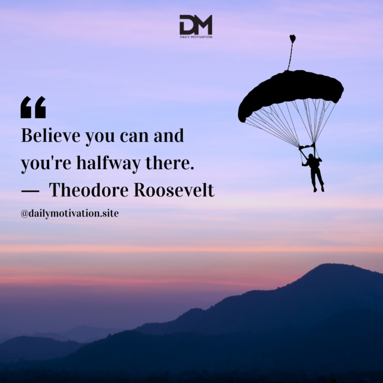 A purple darkening sky with a silhouetted person floating to the ground in a parachute.