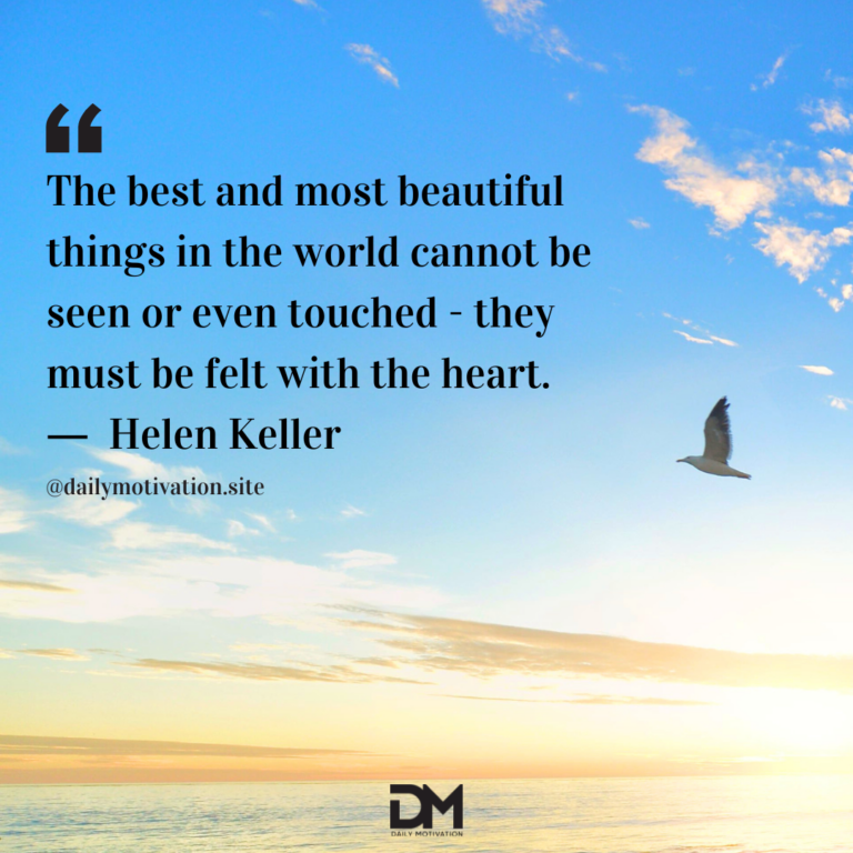 A broad, beautiful blue sky with a bird soaring past.