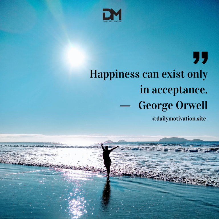 Someone stands with their arms out against a bright blue sky while standing on a beach with the waves crashing in.