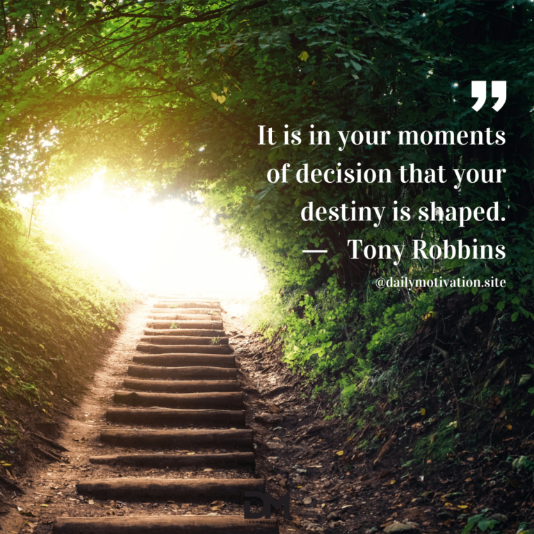 A set of stone steps leads up to a sunny, tree lined path beyond.