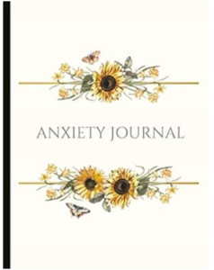 Front cover of Anxiety Journal: Beautiful Journal for Anxiety Sufferers by Hannah Peters