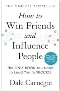 Front cover of Dale Carnegie's How to Win Friends and Influence People.
