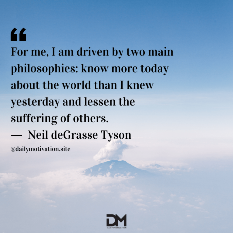 A volcano top appears above the clouds in a blue sky.