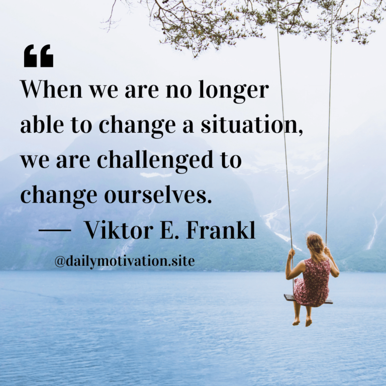Girl sits on a tree swing above a big lake.