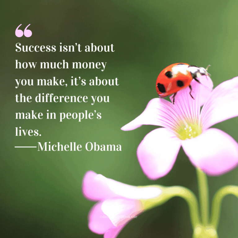 Ladybug sits on a light pink flower against a green background.