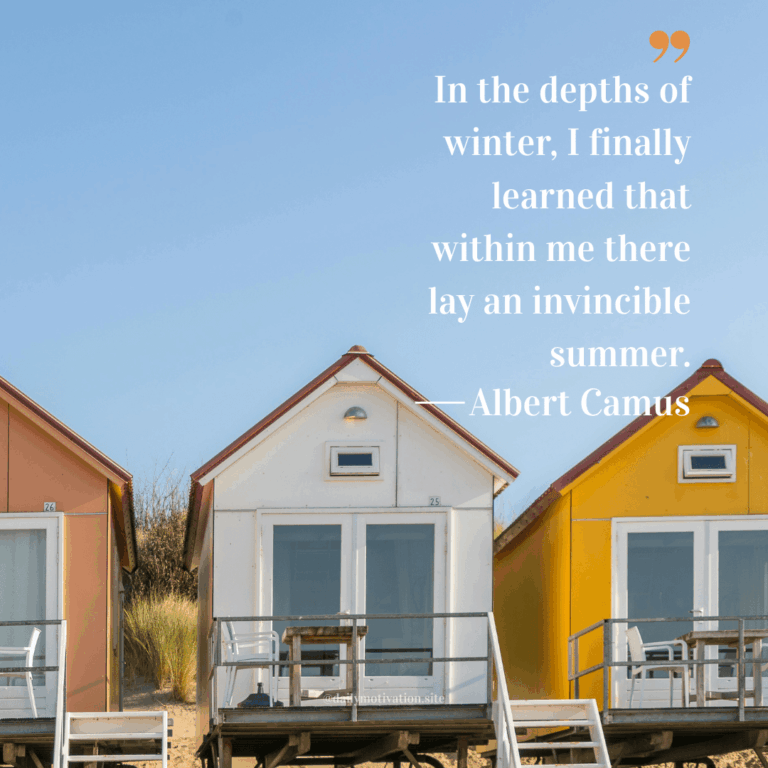 A row of colorful beach houses.