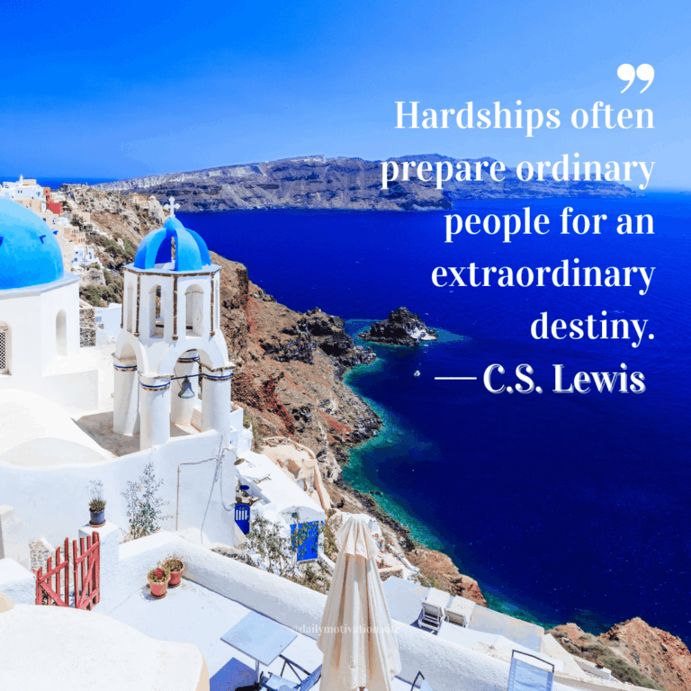 A beautiful view of white buildings and blue water in Greece.