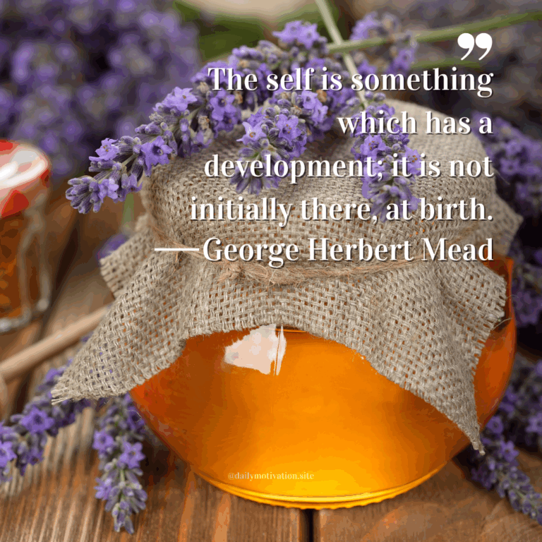 Jar of honey covered with burlap cloth, surrounded by fresh lavender flowers.